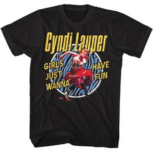 Cyndi Lauper T-shirt Girls Just Wanna Have Fun Men's Tees - Etsy