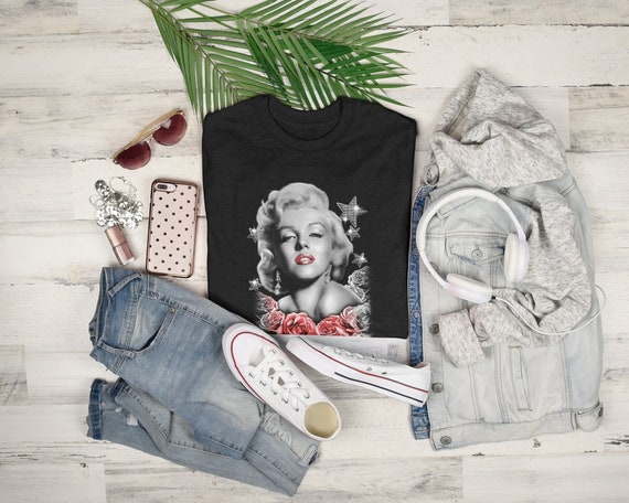 Marilyn Monroe Starlet Ladies T-shirt 18517ED2-LPC61 - Etsy