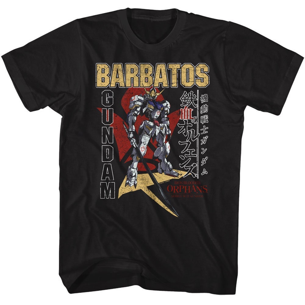 Gundam Barbados with Sword Black Shirts