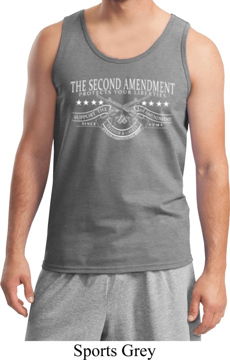 The Second Amendment Mens Tank Top WS-16080-2200