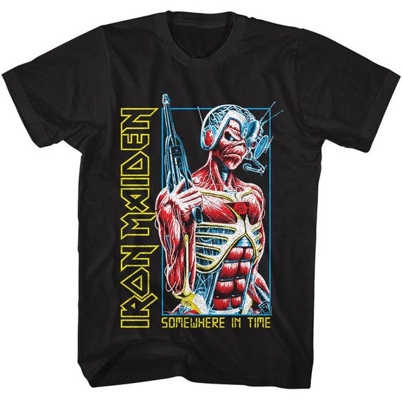 Iron Maiden Somewhere in Time Black Shirts - Etsy