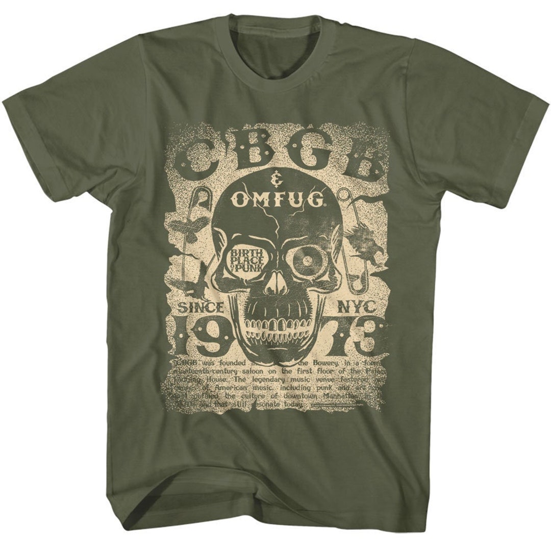 CBGB Birthplace of Punk Green Shirts - Etsy
