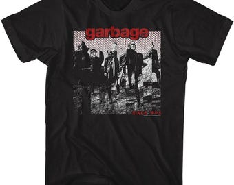 Garbage Big G Logo Graphite Heather Adult T-shirt - Etsy