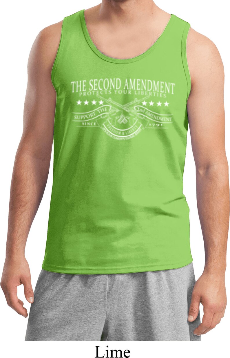 The Second Amendment Mens Tank Top WS-16080-2200
