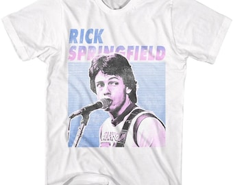 Rick Springfield T-Shirt: Officially Licensed 80s Rock Legend Tee