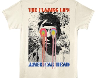 【Vintage】 90s The flaming Lips T-shirt The Flaming Lips Band Vintage 90's White Cotton Unisex Tshirt