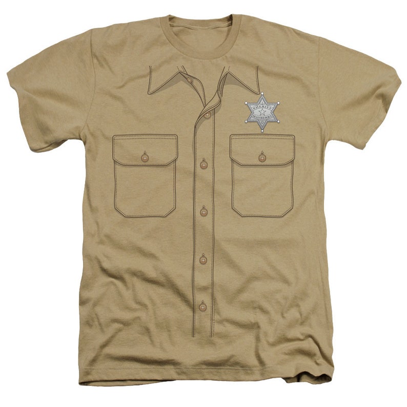 Andy Griffith Show Sheriff Uniform Sand Shirts Etsy