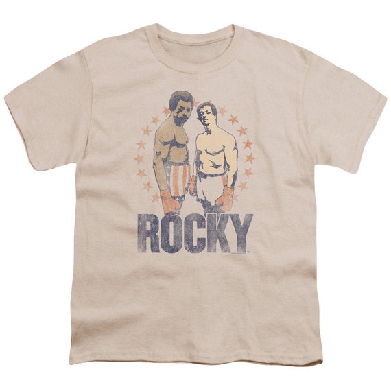 ROCKY Movie I DID IT Balboa Fight Collage Licensed Adult T-Shirt All Sizes