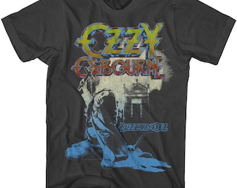 Vintage 1980's 3/4 Sleeve Ozzy Osbourne Heavy Metal Rock