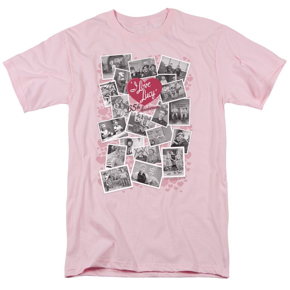 I Love Lucy 65th Anniversary Pink Shirts - Etsy