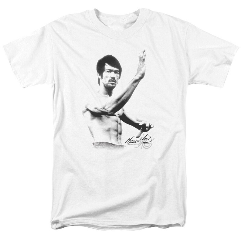 Bruce Lee Serenity White Shirts - Etsy