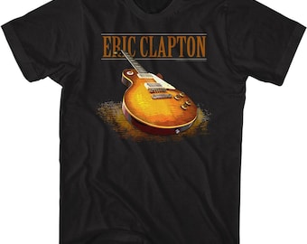 Eric Clapton Guitar Black Shirts