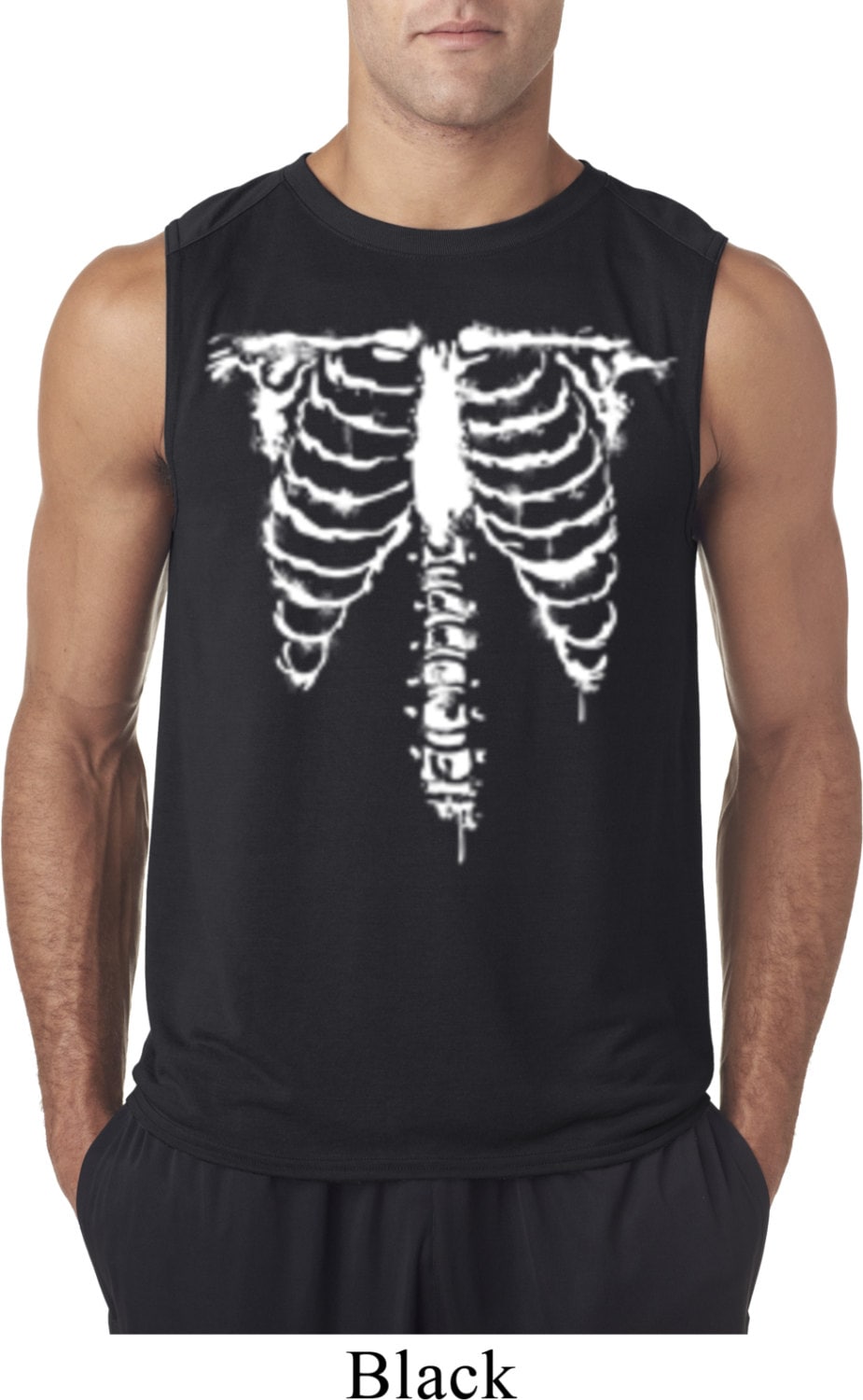 【oan】Elec Skeleton Vintage Washing Short Sleeve T-Shirt s-l1200.jpg