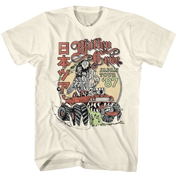 Motley Crue Japan Tour Shirts - Etsy Canada