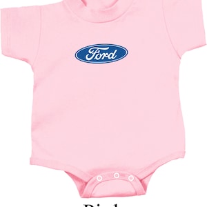 Babies Ford Oval Middle Print Onesie 18147E9-4438