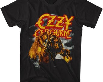 Ozzy Osbourne Bark at the Moon Logo Shirts
