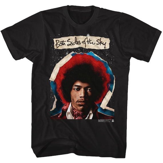 HENDRIX Both Sides of the Sky Tシャツ Jimi Hendrix Both Sides of the Sky Logo Black Shirts - Etsy