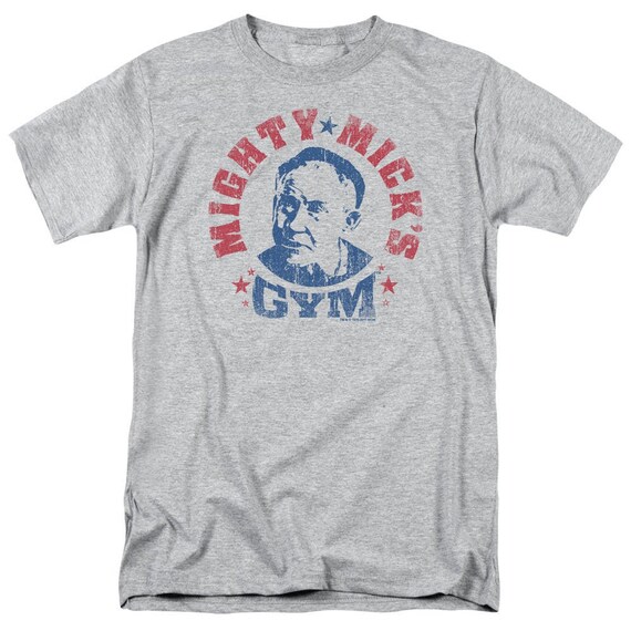 Mick's gym shop t shirt