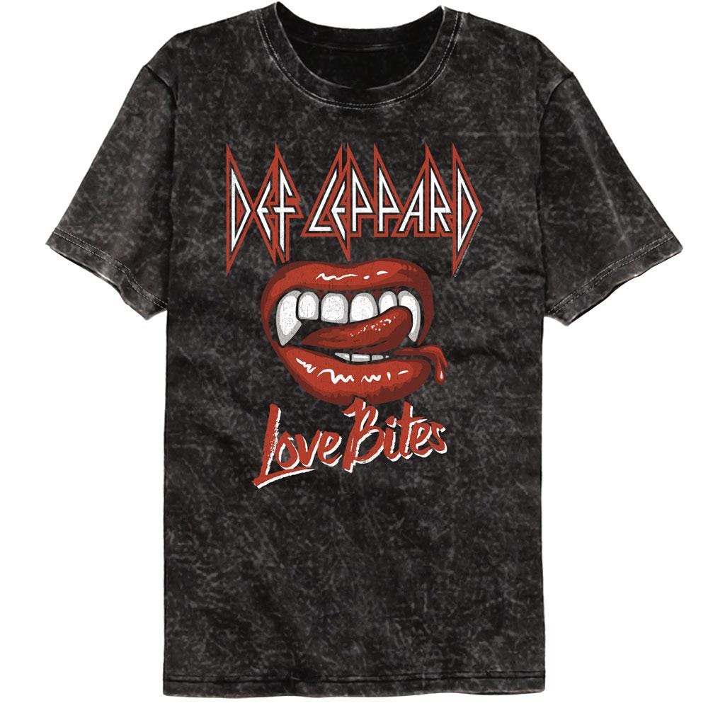 Def Leppard Love Bites Lips Logo Shirts - Etsy