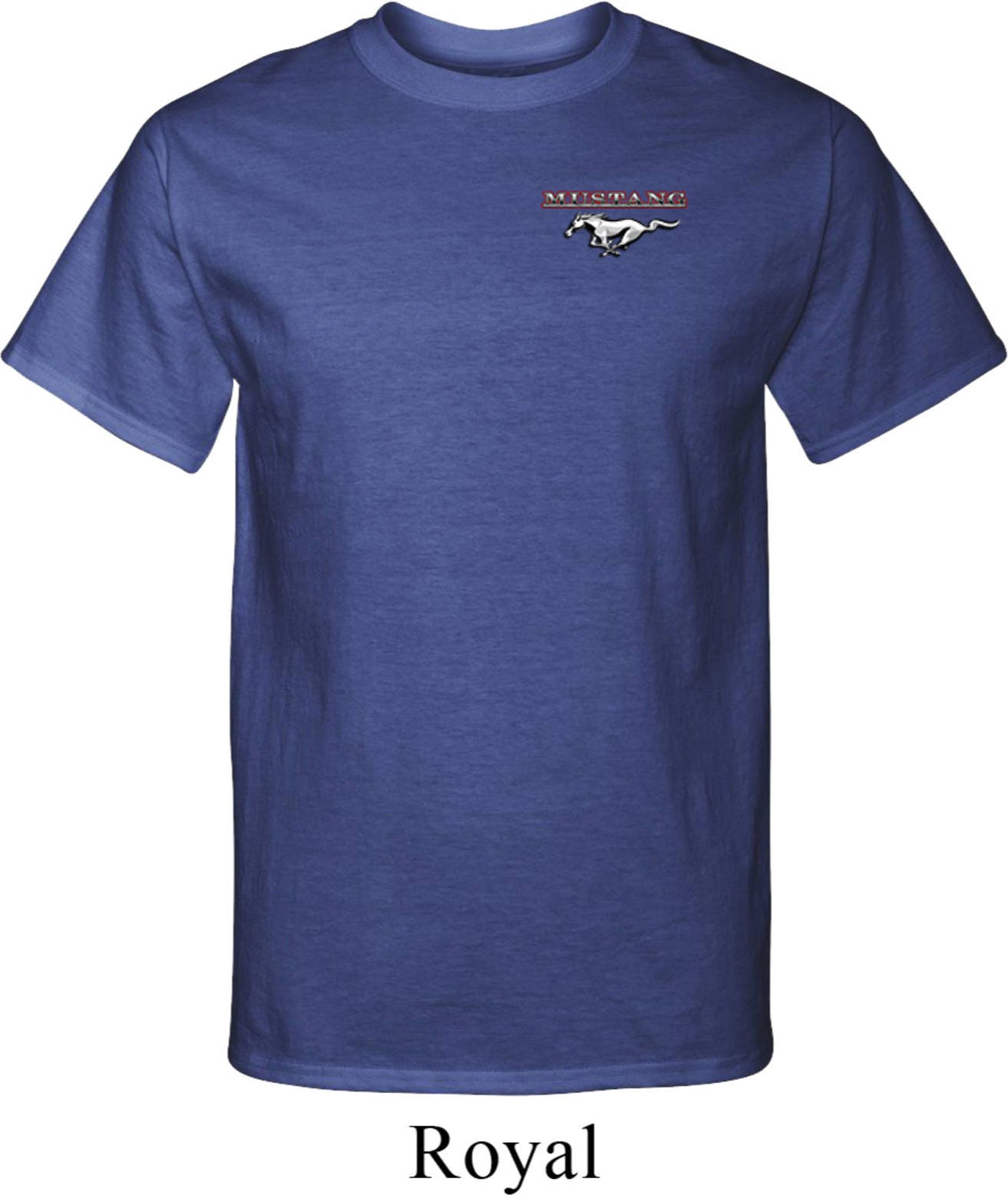 Men's Ford Mustang Pocket Print Tall Tee T-shirt | Etsy