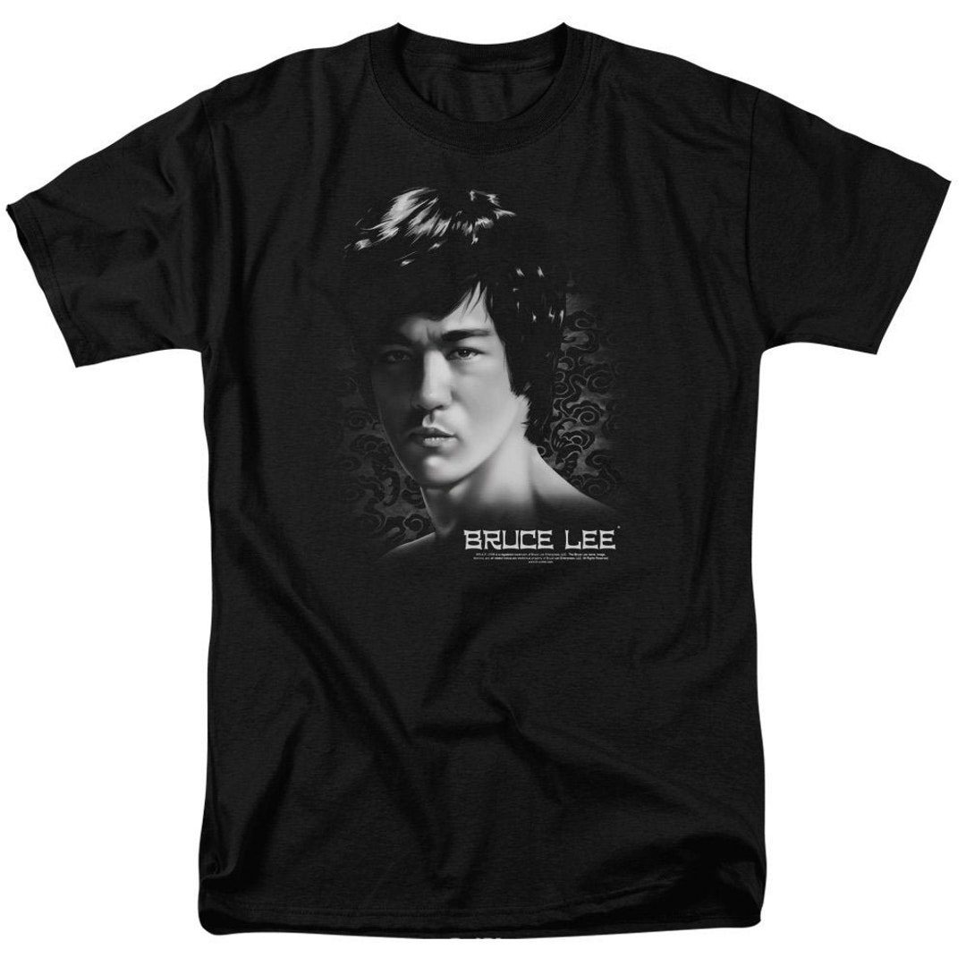 Bruce Lee in Your Face Black Shirts - Etsy