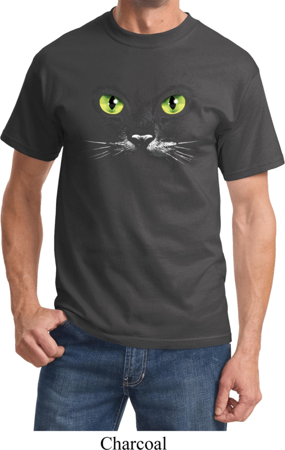 Halloween Black Cat T-shirt 07268D4-PC61 - Etsy
