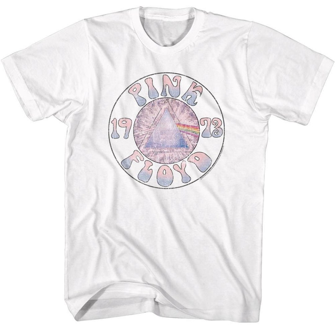 Pink Floyd Sketch Prism Circle White Shirts - Etsy