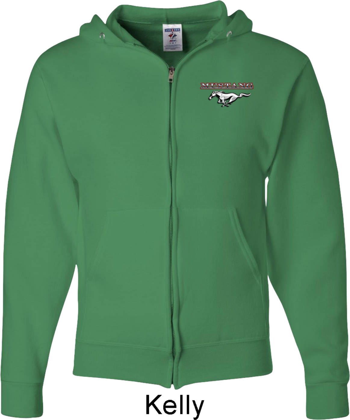 Ford Mustang Pocket Print Full Zip Hoodie 21286D1-PP-993 - Etsy