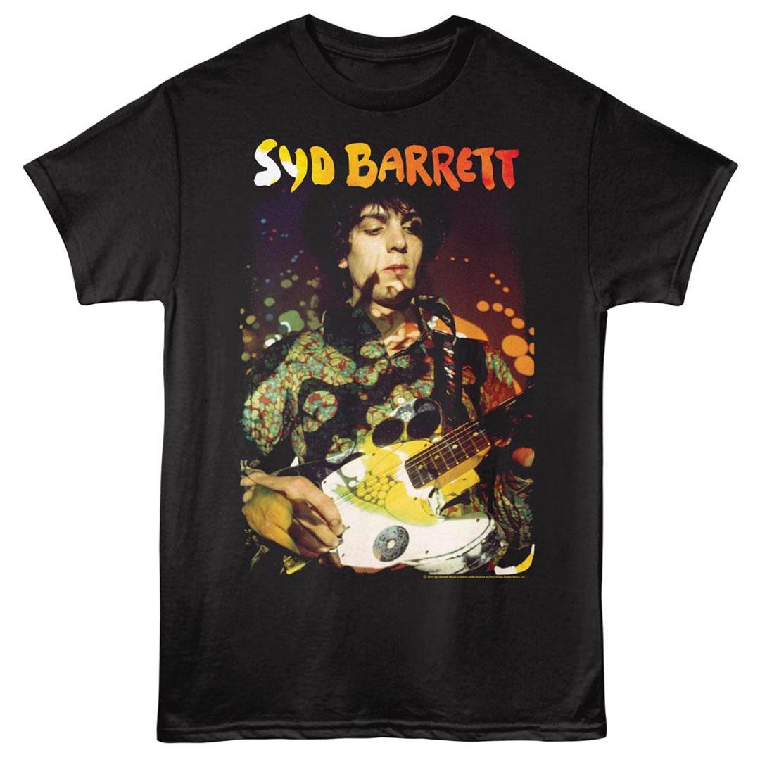 Syd Barrett Shirt Pink Floyd Psychedelic Rock Tee Vintage 60s