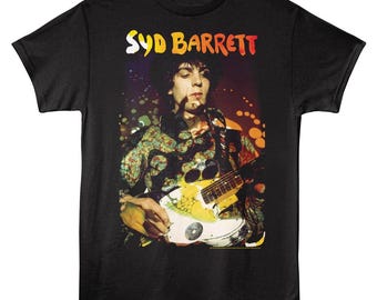 Syd Barrett Pink Floyd T-shirt – Vintage Rock T-shirt for Men and