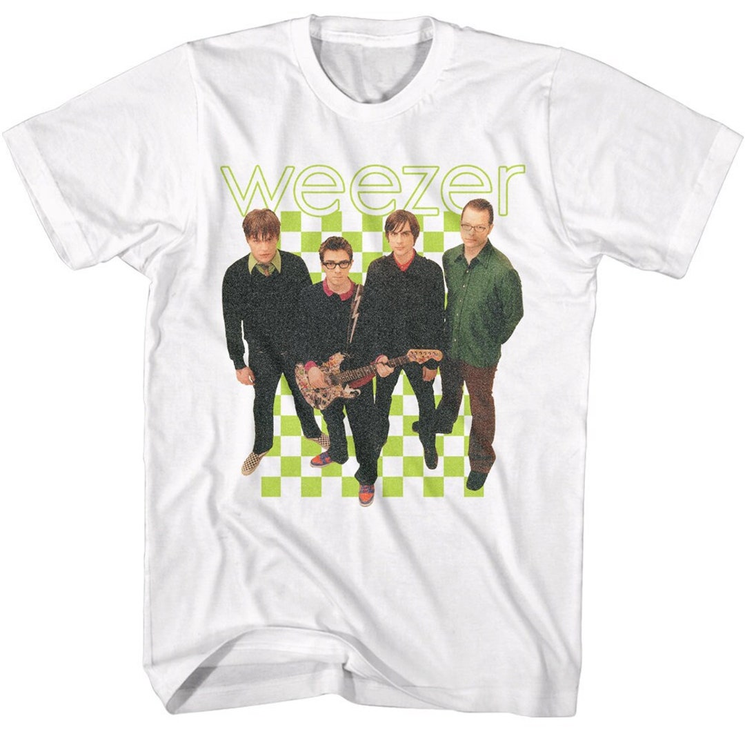 Weezer 2001 Lineup Tee White Shirts - Etsy