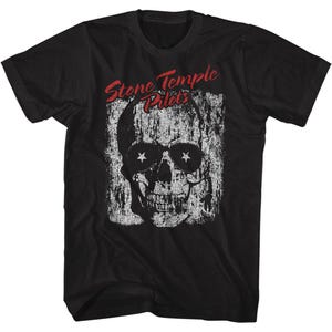 Stone Temple Pilots Skull Logo Black Shirt – Officially Licensed Band Tee for Rock Fans