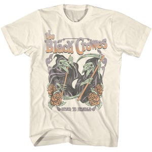 The Black Crowes Grim Reaper Hard to Handle Natural Shirts