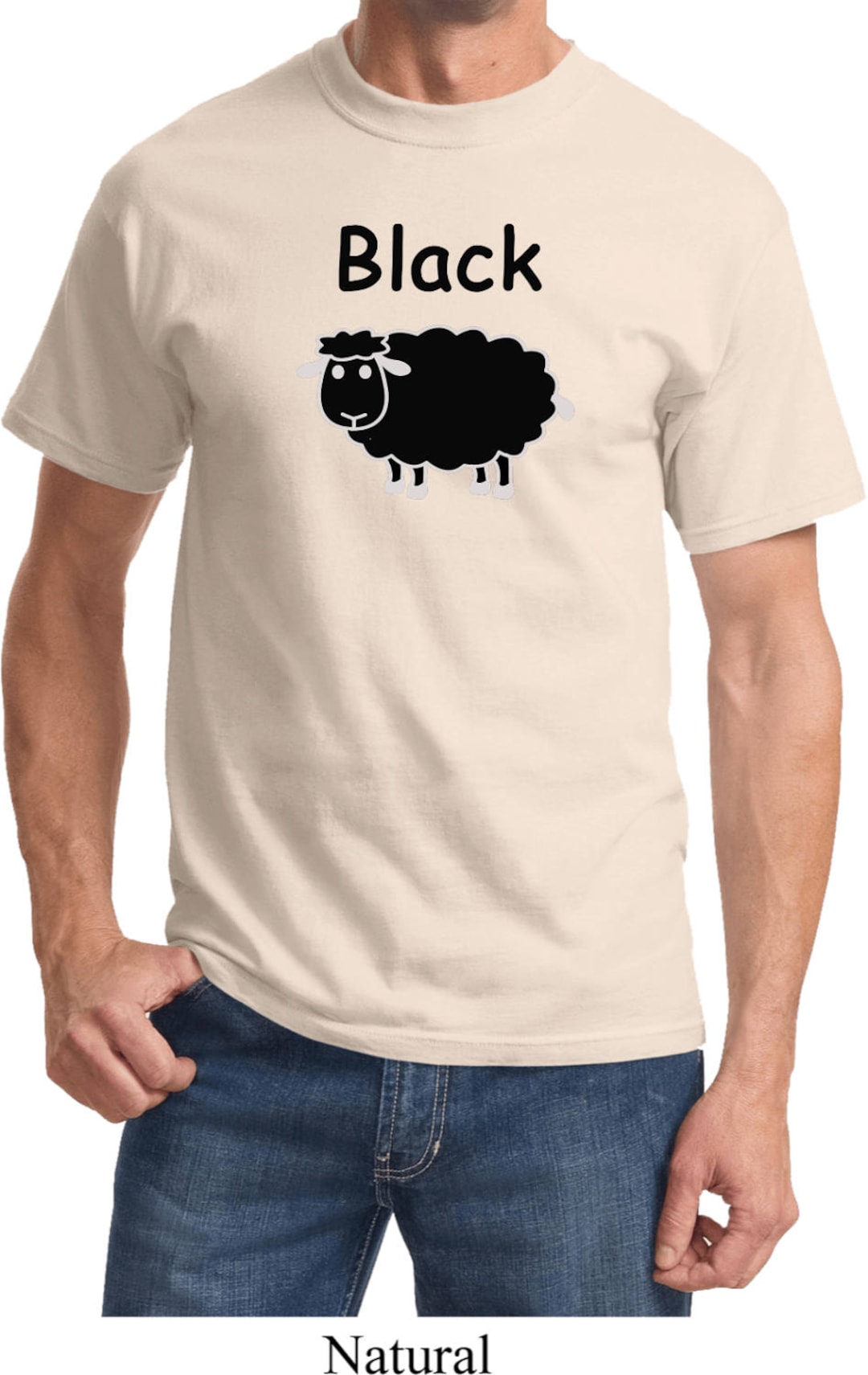 Black Sheep of the Family Tee T-shirt BLACKSHEEP-PC61 - Etsy