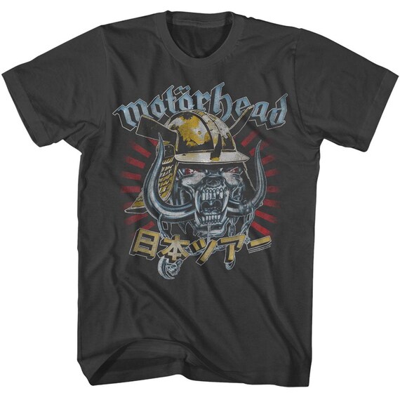 S/S TOUR T-SHIRT (GRAY) (JP VER.) Mサイズ Motorhead Japanese Tour Charcoal Grey Shirt - Etsy