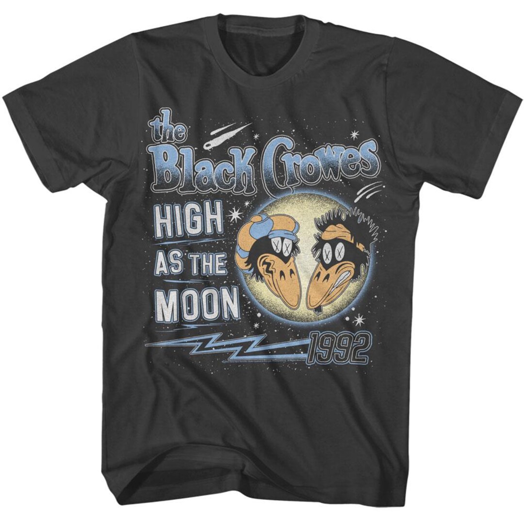 Officially Licensed the Black Crowes Grey Adult Shirt – High as