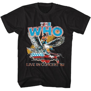 1982 Who Concert T - Etsy