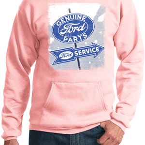 Ford Vintage Sign Genuine Ford Parts Hoodie 19692D1-PC90H