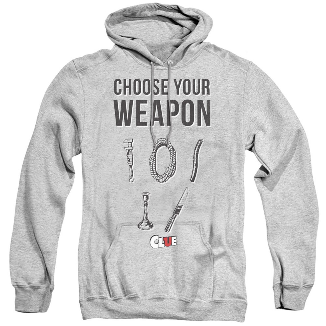 Clue Choose Your Weapon Athletic Heather Shirts Etsy