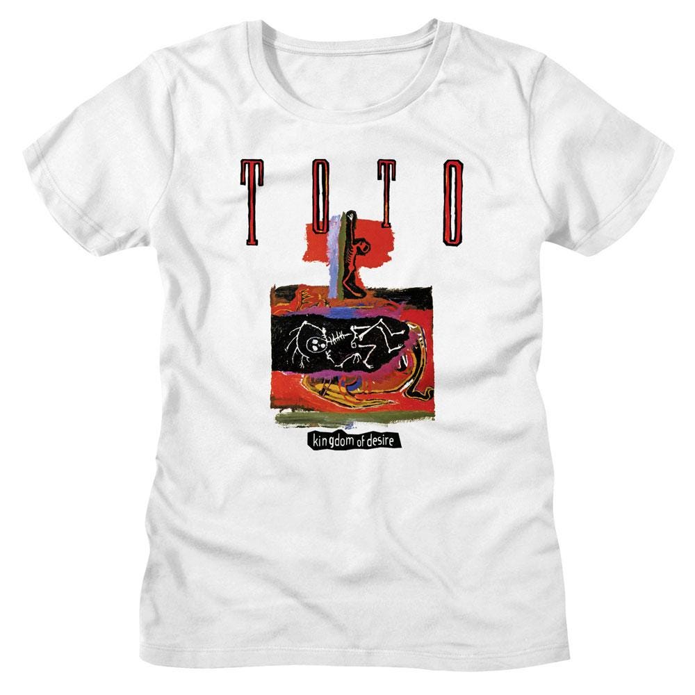 Toto White Shirt Officially Licensed Kingdom of Desire Tee - Etsy
