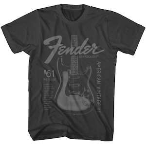 Fender American Vintage Charcoal Grey Shirt