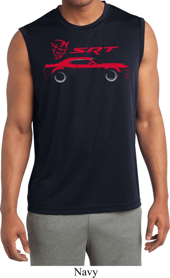 Mens Dodge Ram Hemi Logo Moisture Wicking T-Shirt
