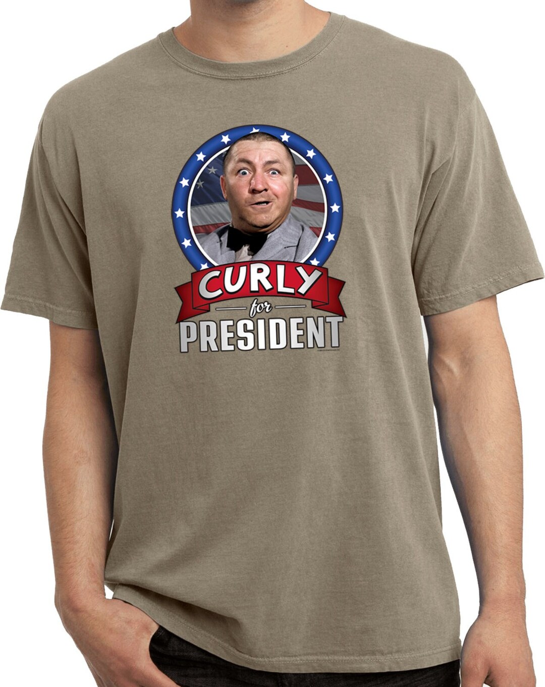 The Three Stooges Curly for President Sweatshirt