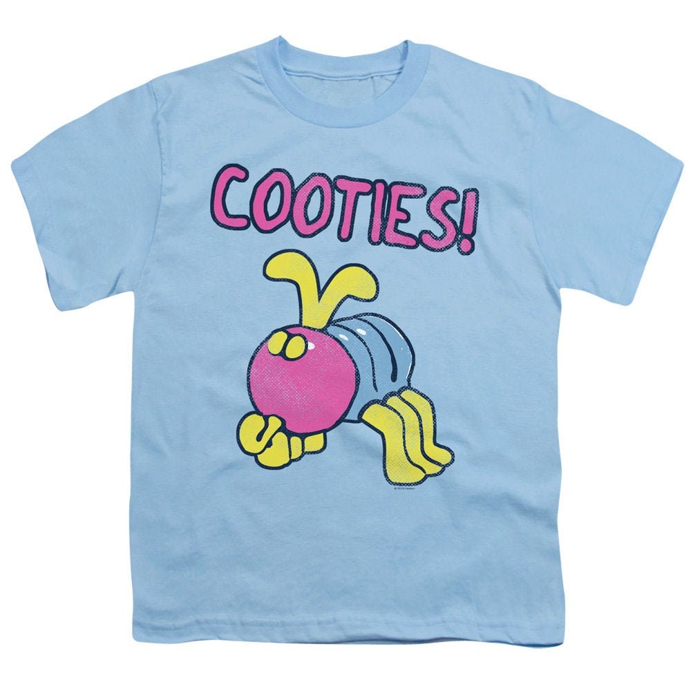 Cootie I've Got Cooties Kid's Light Blue T-shirts - Etsy