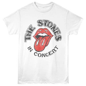Rolling Stones in Concert White Shirt