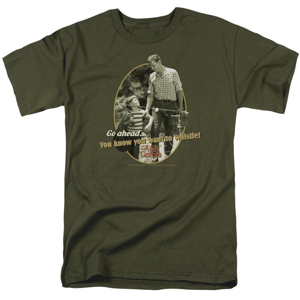 Andy Griffith Show Gone Fishing Military Shirts