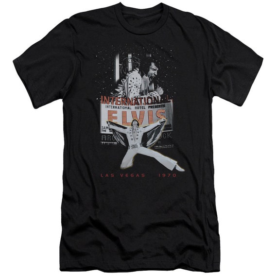 Elvis Presley Las Vegas 1970 Black Shirts - Etsy