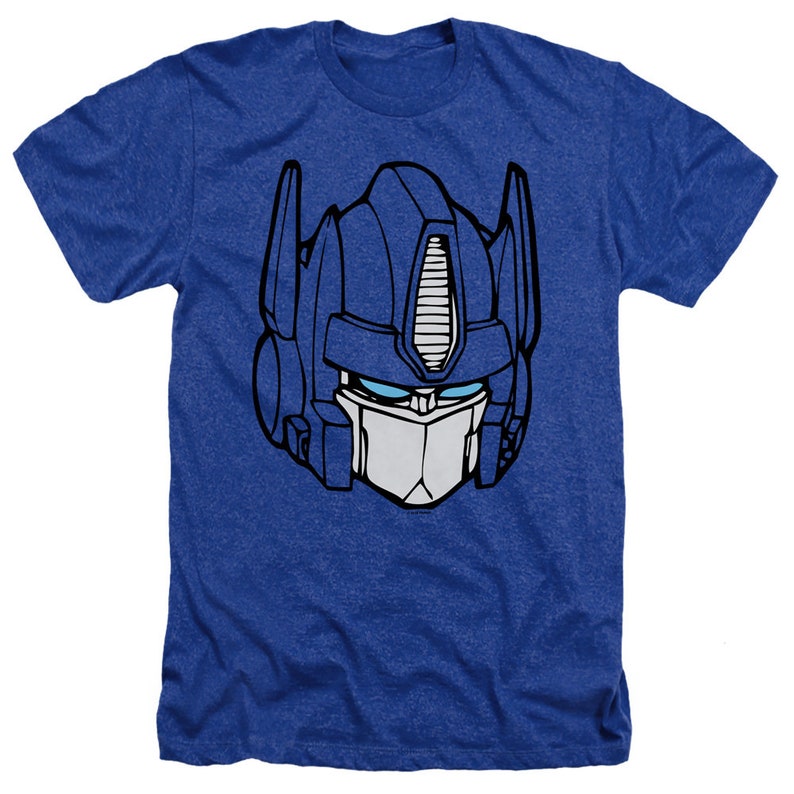 Transformers Optimus Prime Face Royal Shirts