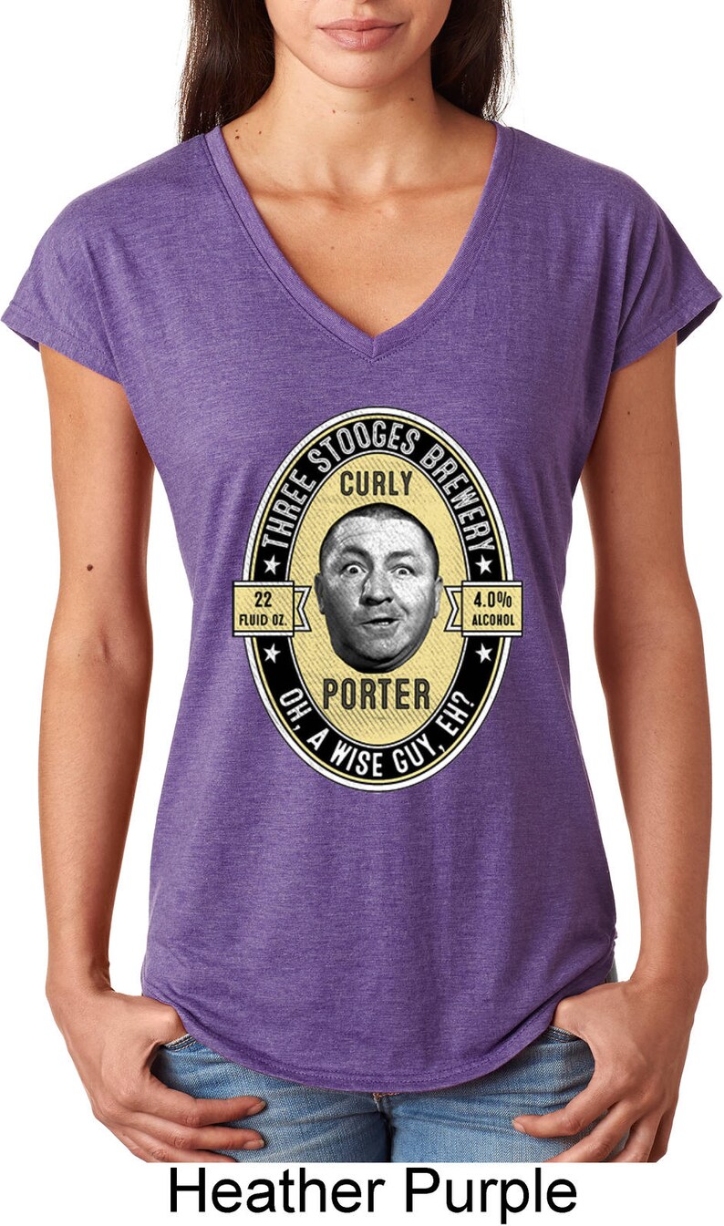 The Three Stooges Curly Porter Brewery Wise Guy Eh Ladies Etsy