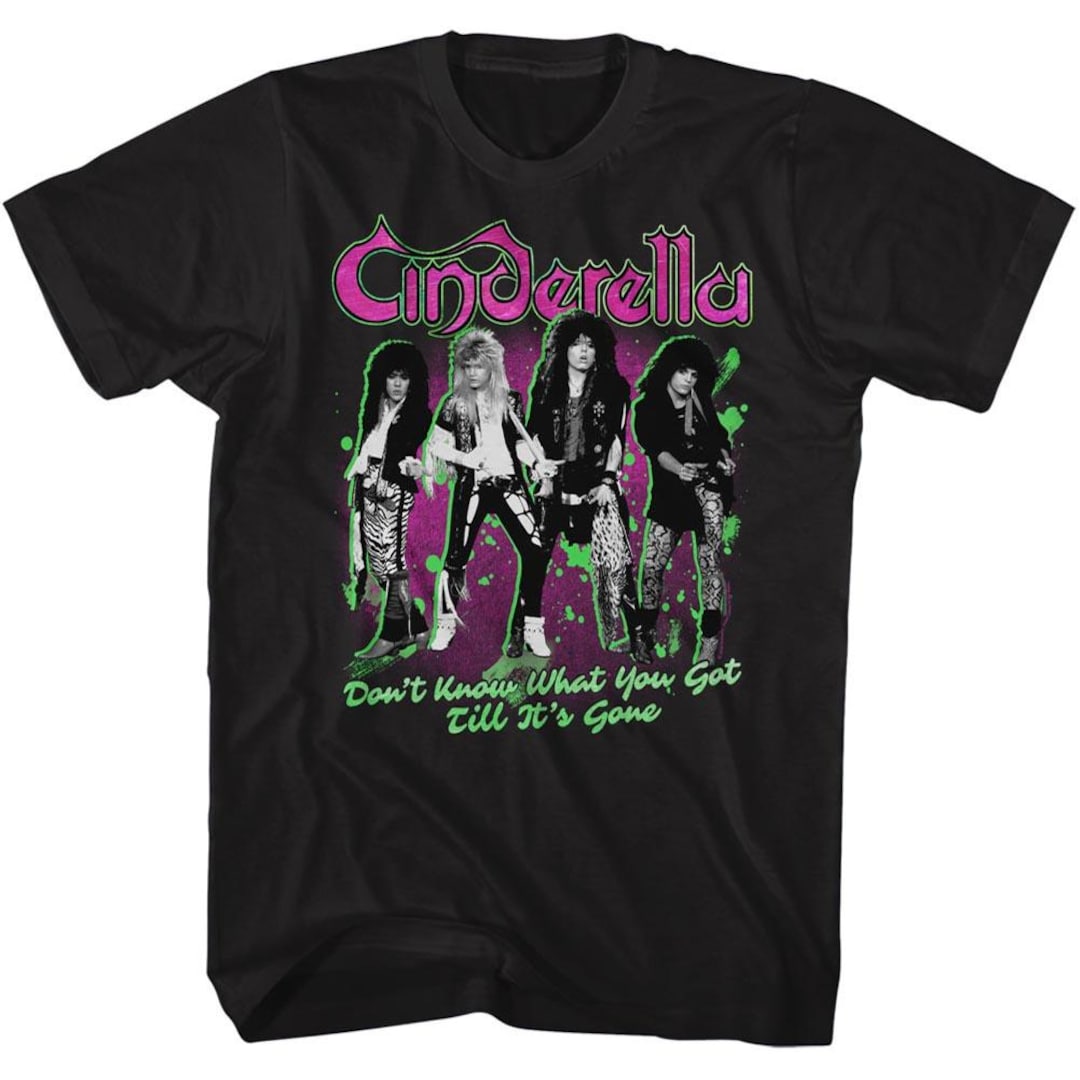 Cinderella Don't Know What You Got Till It's Gone Black Shirts - Etsy